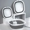 Lavabos portables en plastique, lavabos pliants, essentiels pour dortoir, seau pliable, lavabo, salle de bains, accessoires de cuisine Lavabos portables en plastique, lavabos pliants, essentiels pour dortoir, seau pliable, lavabo, salle de bains, accessoires de cuisine