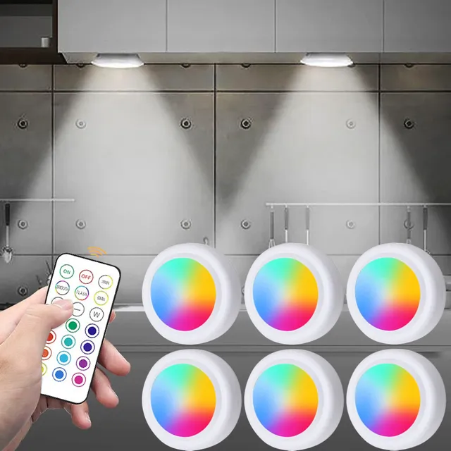 Lumières LED sous-meuble couleur rvb