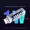 RVB voiture USB veilleuse tactile LED lampe dynamique à… – vue 3