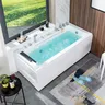 Baignoire moderne multifonctionnelle en acrylique – vue 2