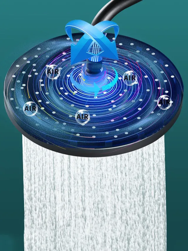 Pommeau de douche à pluie à pulvérisation supérieure… – vue 4