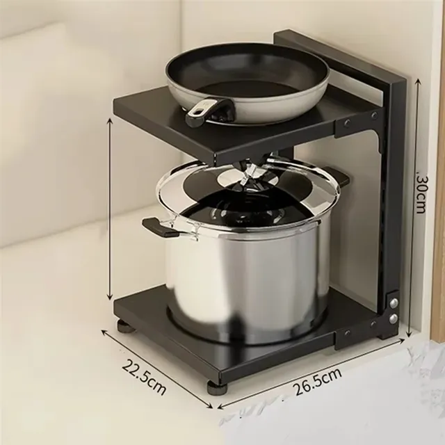 Support organisateur casseroles réglable rangement… – vue 6