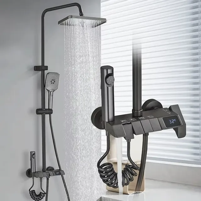 Ensemble de robinets de douche de salle de bain – vue 3