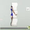 Autocollant miroir ondulé carrelage mural acrylique… – vue 1