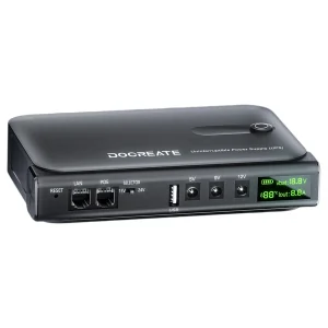 Alimentation sans interruption UPS sans batterie, batterie de secours UPS, prend en charge 5V/9V/12V pour routeur Modem, caméra de sécurité Alimentation sans interruption UPS sans batterie, batterie de secours UPS, prend en charge 5V/9V/12V pour routeur Modem, caméra de sécurité