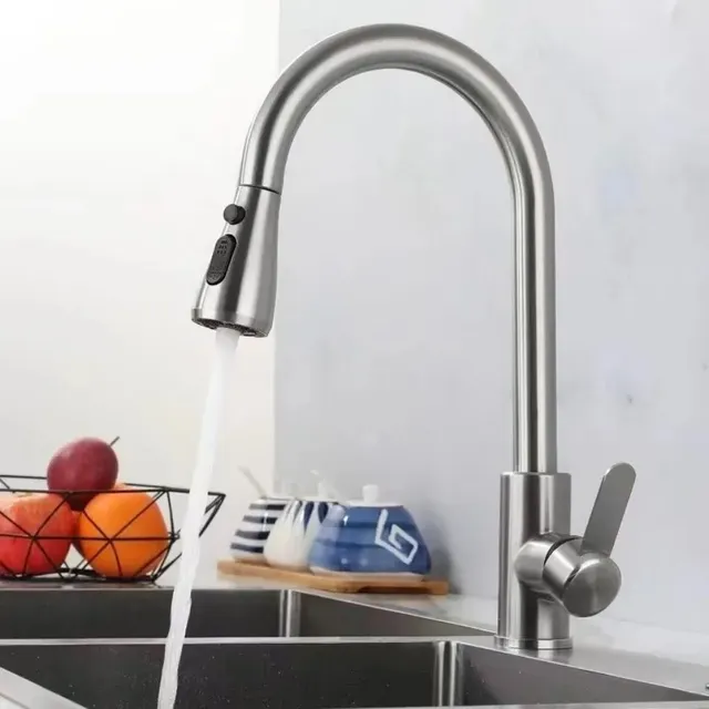 Robinets de cuisine en acier inoxydable 304 – vue 4