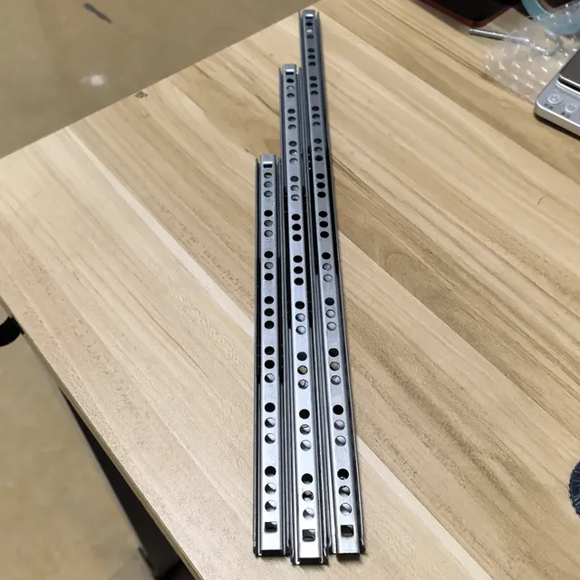 Glissières de tiroir 4 pièces à 2 sections – vue 6