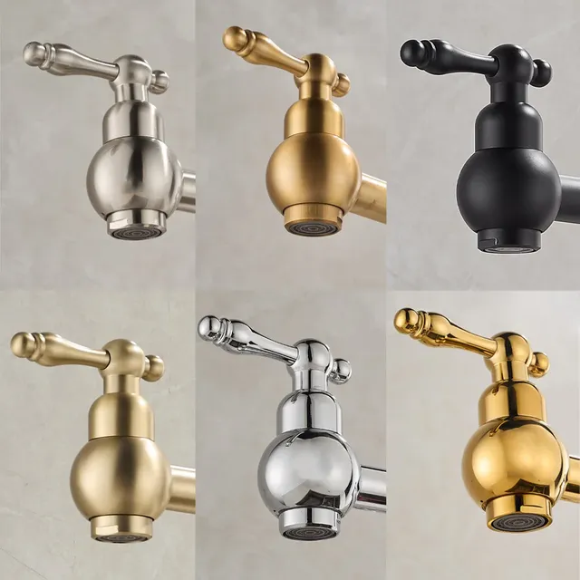Robinet mural pivotant pour lavabo de cuisine moderne – vue 5