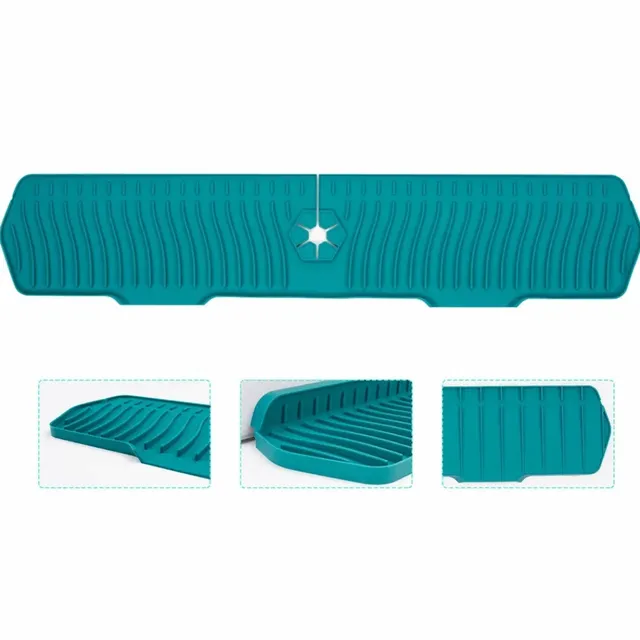 Tapis de robinet de cuisine pliable en Silicone – vue 2