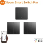 Xiaomi-Joli mural intelligent Pro, statistiques d&rsquo;électricité, liaison intelligente, panneau en verre AG, télécommande sans fil, travail pour la maison, ata