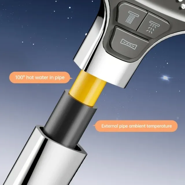 Pommeau de douche avec filtre – vue 3