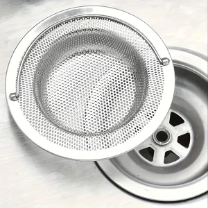 Filtre d’évier en acier inoxydable, 1 pièce, avec poignée, matériau en acier inoxydable approprié, filtre parfait pour évier de cuisine Filtre d’évier en acier inoxydable, 1 pièce, avec poignée, matériau en acier inoxydable approprié, filtre parfait pour évier de cuisine