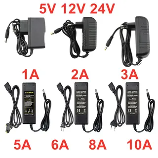 Adaptateur d'alimentation AC 110V - 220V DC 5V 12V 24 V