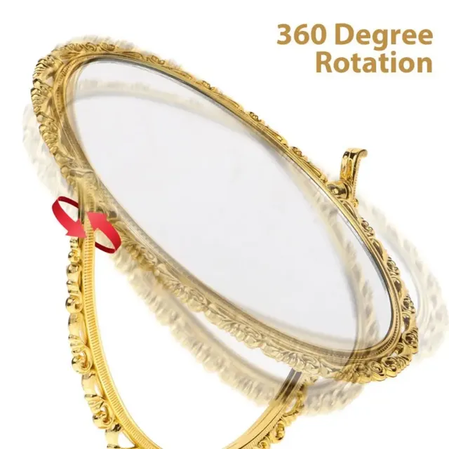 Miroir maquillage rotation double face pivotant haute… – vue 4