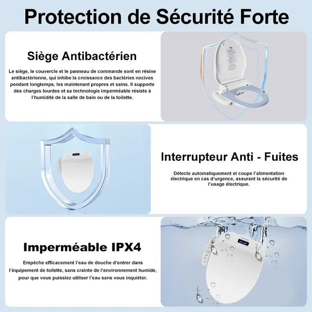 Housse de siège de toilette intelligente – vue 5