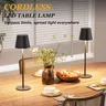 Lampe de table sans fil rvb – vue 6