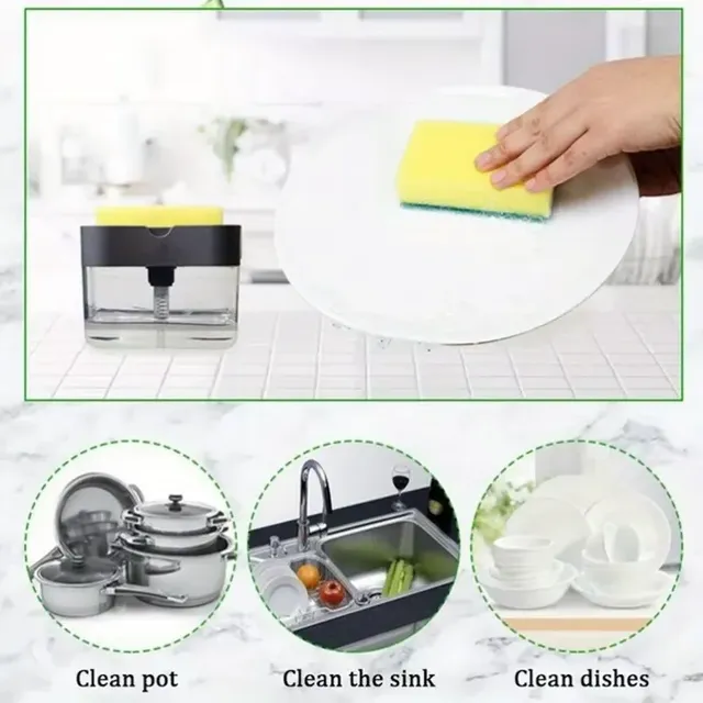 Distributeur de savon à vaisselle pour cuisine – vue 3