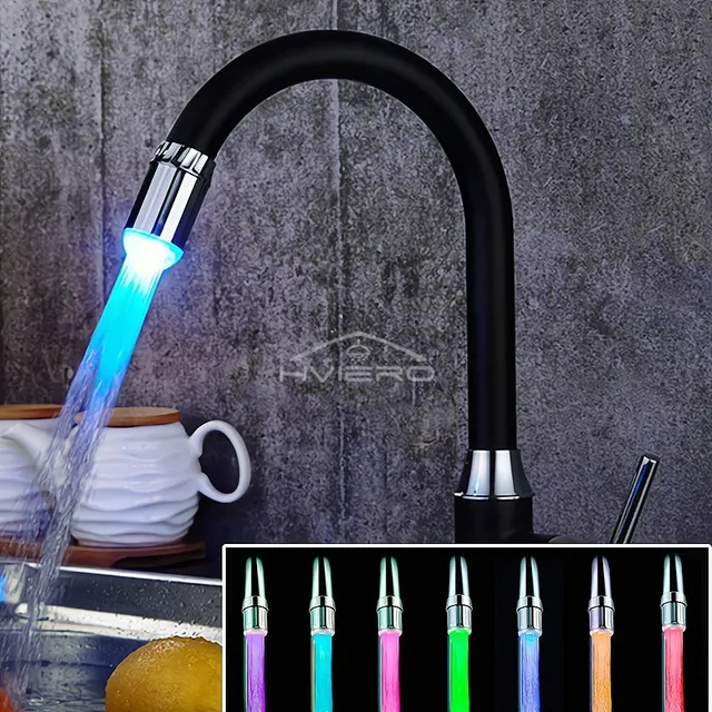 1/2/4/8X 7 couleurs robinet d'eau Streamer lampe… – vue 4