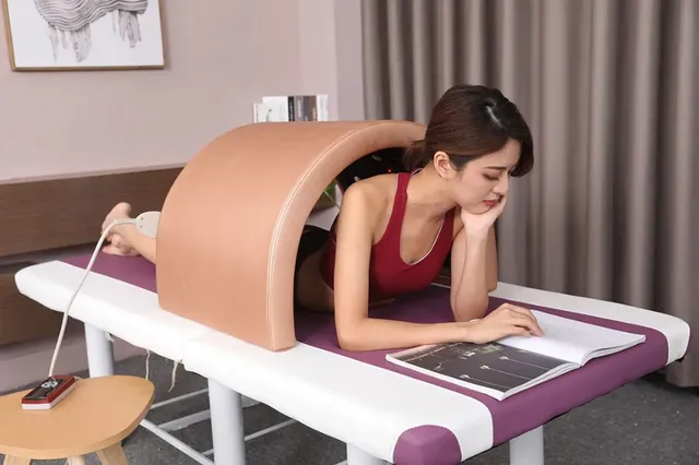 Mini tunnel lumières Led tourmaline dôme sauna… – vue 2