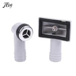 Connecteur de Drainage de trou de débordement de lavabo de cuisine, tuyau d&rsquo;eau d&rsquo;évier à 3 têtes de haute qualité