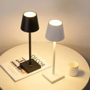 Lampe table rechargeable diodes tactile dimmable trois niveaux clip orientable plastique scandinave chevet bureau lecture blanc chaud Lampe table rechargeable diodes tactile dimmable trois niveaux clip orientable plastique scandinave chevet bureau lecture blanc chaud