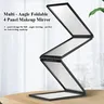 Miroir de maquillage pliable multi-angle à 4 panneaux – vue 1