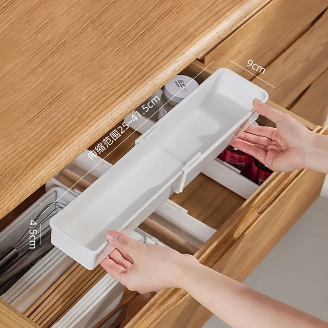 Organisateur tiroir plastique extensible réglable… – vue 6