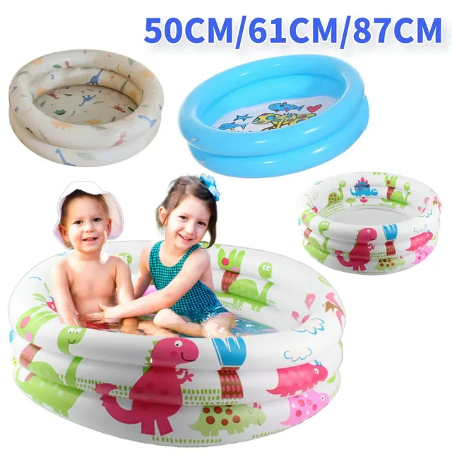 Piscine gonflable bébé PVC trois boudins motif…