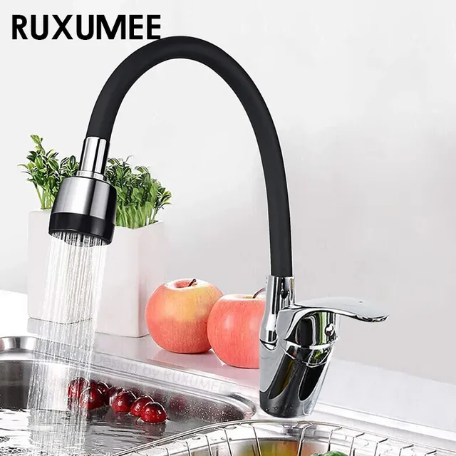 Robinet de cuisine Flexible rotatif à 360 degrés – vue 2