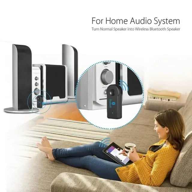 Récepteur Bluetooth 5.0 sans fil Bluetooth AUX pour… – vue 2