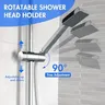 Support de pomme de douche universel réglable 18 ~ 25mm – vue 5