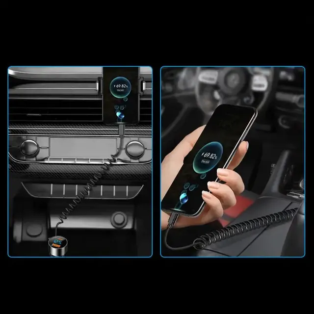 Chargeur de voiture rapide USB C Type C chargeur rapide… – vue 4