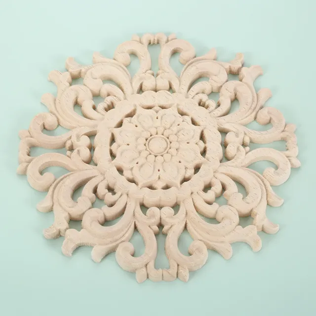 Autocollant de sculpture sur bois non peint – vue 2