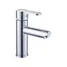 Mitigeur lavabo monocommande acier inoxydable chrome… – vue 6