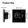 Tuya Smart ThermoandreLCD Display Touch Screen – vue 5