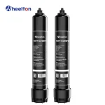 Cartouche de remplacement de cartouche filtrante WHT-C201000 Purificateur d&rsquo;eau à haut débit commercial Cartouche filtrante à charbon actif à fibre