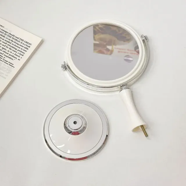 Miroir de maquillage Double face rotatif à 360 degrés – vue 5