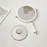 Miroir de maquillage Double face rotatif à 360 degrés – vue 5