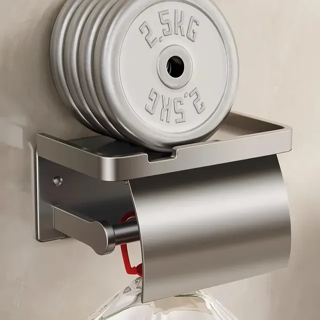 Boîte de papier toilette porte-rouleau de papier… – vue 4