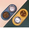 Bol Double pour chien avec tapis en Silicone – vue 2