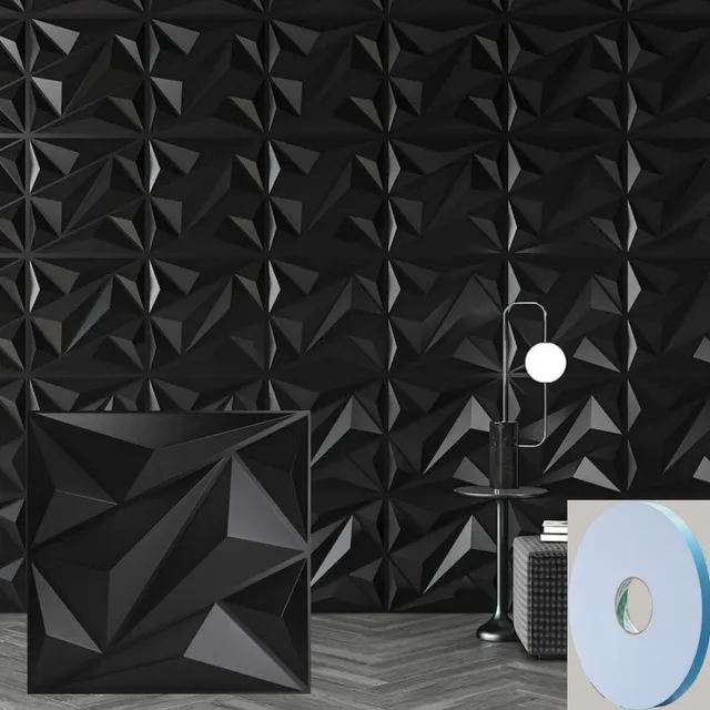 Panneaux muraux 3D en pvc pour décoration murale… – vue 2