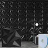Panneaux muraux 3D en pvc pour décoration murale… – vue 2