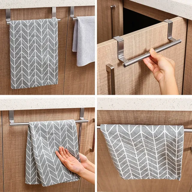 Porte-serviettes en acier inoxydable – vue 5