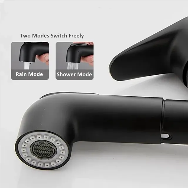 Mitigeur monocommande monotrou bec extractible douchette… – vue 3
