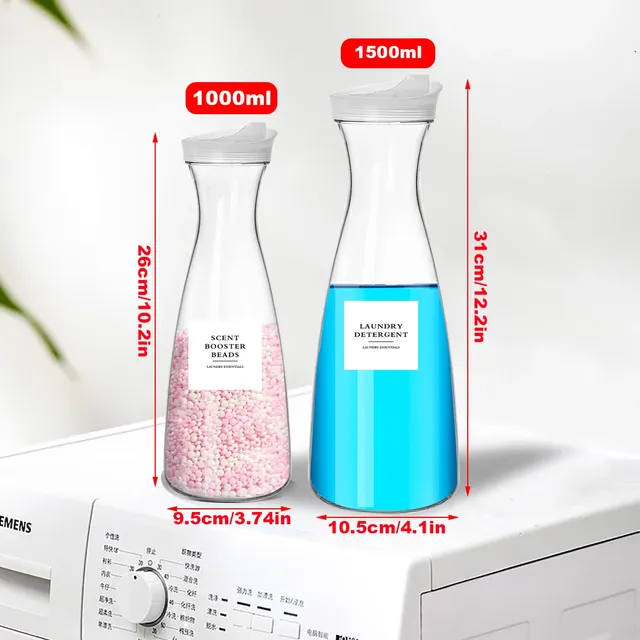 Récipient distributeur de lessive pour détergent – vue 2