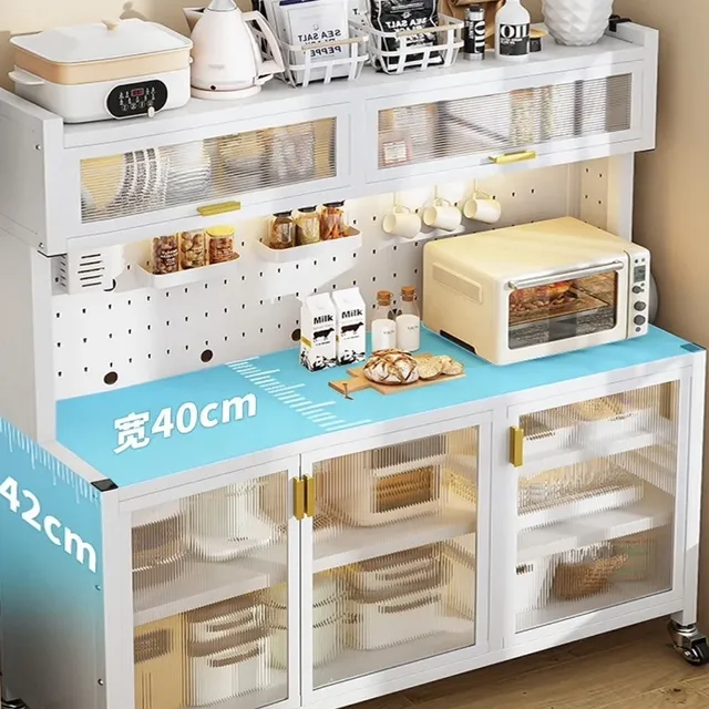 Support rangement cuisine acier carbone cinq niveaux… – vue 2