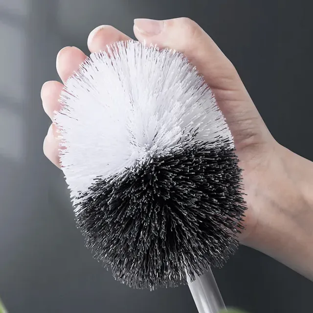 Brosse courbe de toilette murale de type S – vue 5
