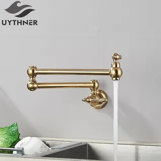 Robinet mural articulé pliable double bras pivotant grande portée…