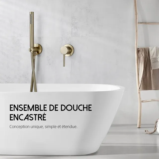 Douche à main salle de bain robinet de douche robinet… – vue 2
