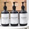 Distributeur de Lotion étanche avec étiquette – vue 1